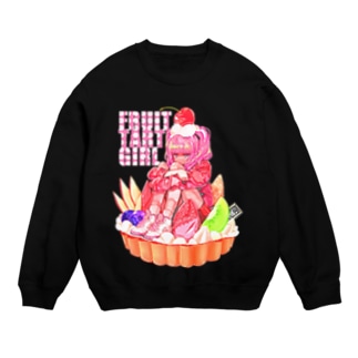 Fruit tarte girl Crew Neck Sweatshirt