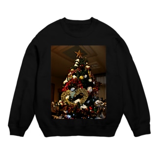 光景 sight0397 クリスマス・ツリー Christmas tree Crew Neck Sweatshirt