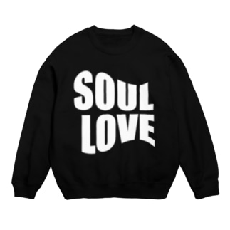 SOUL LOVE　ロゴ　third Crew Neck Sweatshirt