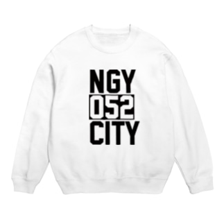 ナゴヤ052シティ 名古屋ロゴ Crew Neck Sweatshirt