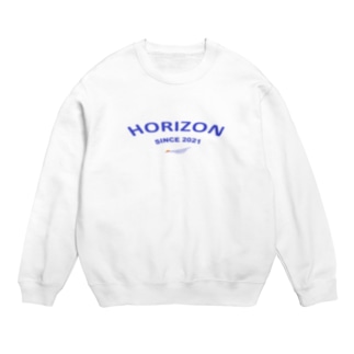 HORIZON カレッジ（22/08） Regular Fit Crew Neck Sweatshirt