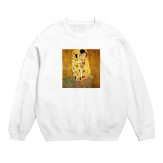 グスタフ・クリムト / 接吻 / 1908 /The Kiss / Gustav Klimt Crew Neck Sweatshirt