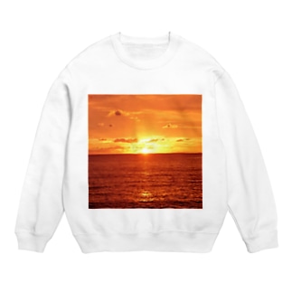 Sunrise/Moon rising Crew Neck Sweatshirt