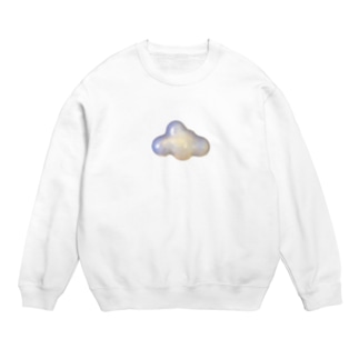 偏光の雲☁️ Crew Neck Sweatshirt