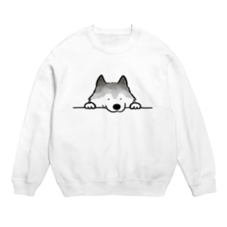 オオカミ Crew Neck Sweatshirt