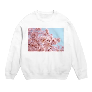 Cherry Blossoms Crew Neck Sweatshirt