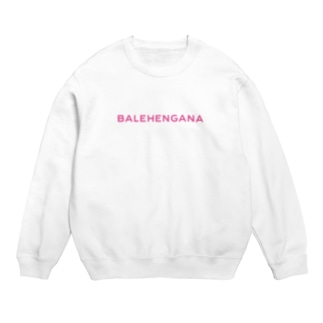BALEHENGANA -Regular-ピンクロゴ Crew Neck Sweatshirt