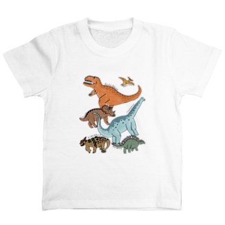 人気恐竜シリーズ T-Shirt