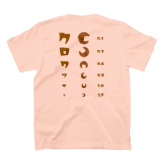 【バックプリント】 クロワッサン 視力検査 Regular Fit T-Shirt