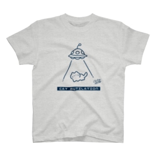 UFOとねこちゃん Regular Fit T-Shirt