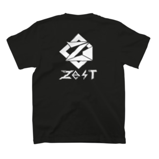 ［Zest］背面プリント（黒） T-Shirt