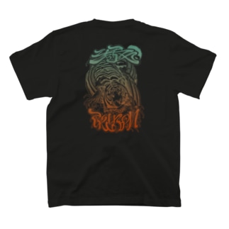 Y's札 Tiger T (Color Print) Regular Fit T-Shirt