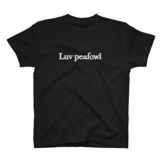 Luv peafowl！ Regular Fit T-Shirt