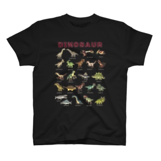ちょっとゆるい恐竜図鑑 Regular Fit T-Shirt