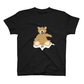 Hauted Teddy bear (Dark) Regular Fit T-Shirt