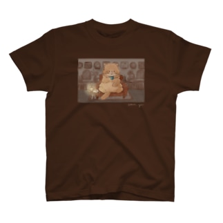 「眠れぬ夜のミルクココア」 Regular Fit T-Shirt