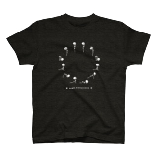 🌞太陽礼拝ヨガがいこつ💀 Regular Fit T-Shirt