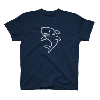 わりと単純なサメ2濃い色用 T-Shirt