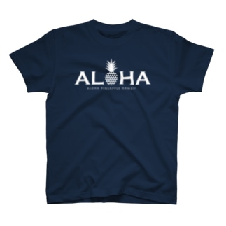 alohaパイナップル04（heart） Regular Fit T-Shirt