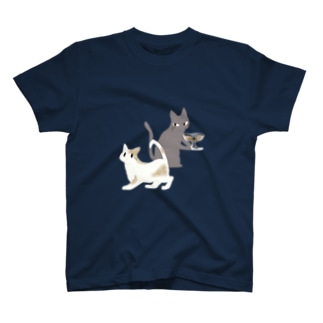 猫ちゃんの夜会 Regular Fit T-Shirt