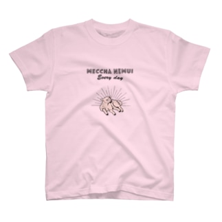 MECCHA NEMUI ひつじ Regular Fit T-Shirt