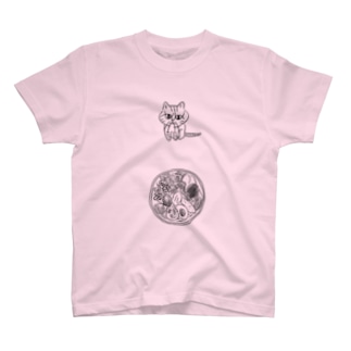 猫のアライさんの肖像（大橋裕之画伯作） Regular Fit T-Shirt