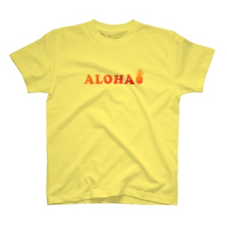 アロパイナップル (aloha) Regular Fit T-Shirt