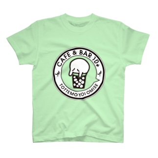 「10+」Beer Ghost くん Regular Fit T-Shirt