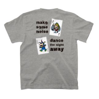  Make some noise♪♪♪_ロゴ黒  Regular Fit T-Shirt