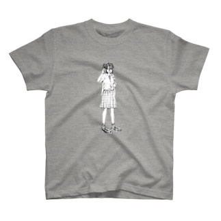ヘッドホン女子 Tシャツの通販 Suzuri スズリ ヘッドホン女子 Tシャツの通販 Suzuri スズリ