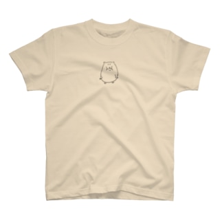 食べすぎハムちゃん Regular Fit T-Shirt