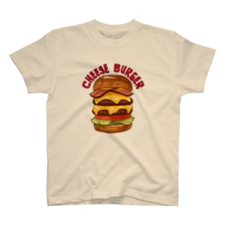 チーズバーガー Regular Fit T-Shirt