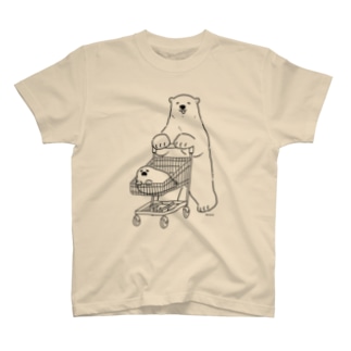 Tシャツ（ショッピン グ/ 黒ライン） Regular Fit T-Shirt