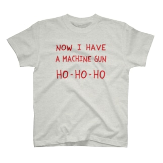 マシンガンは頂戴した HO-HO-HO Regular Fit T-Shirt