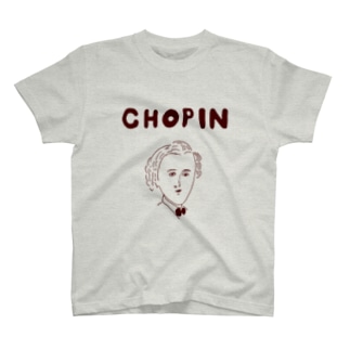 ショパン大好きな人専用デザイン「CHOPIN」 Regular Fit T-Shirt