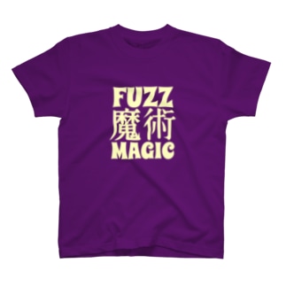 FUZZ"魔術"MAGIC(白字) Regular Fit T-Shirt
