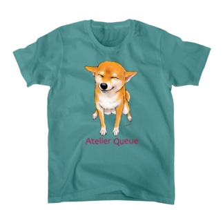 笑う柴犬 Regular Fit T-Shirt