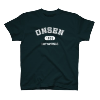 ONSEN (ホワイト) Regular Fit T-Shirt