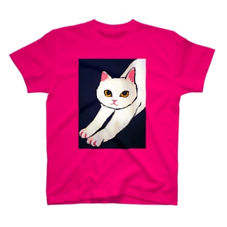 白猫のびーん Regular Fit T-Shirt