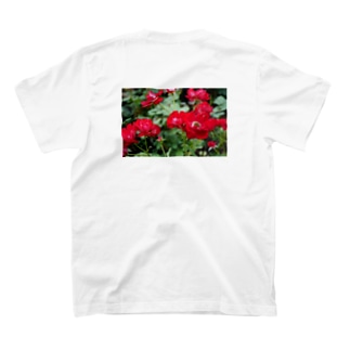 花(赤) T-Shirt
