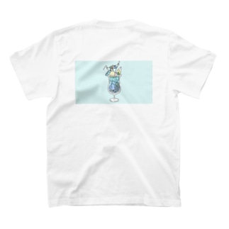 Summer soda  float (Back) Regular Fit T-Shirt