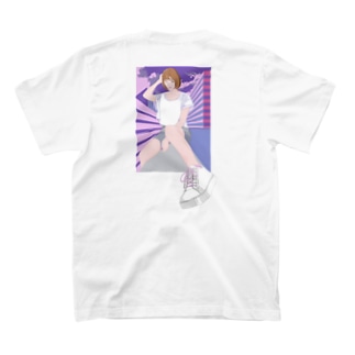 Girl 3D back T-Shirt