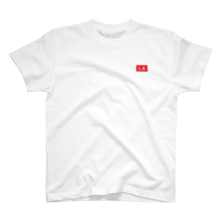 L.Aロゴワンポイント Regular Fit T-Shirt