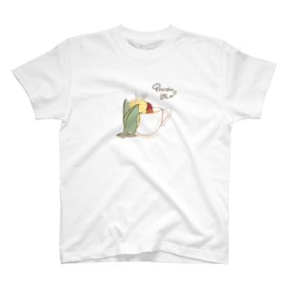 NEW☆トウモロコシくんのひげ茶の秘密・・・ Regular Fit T-Shirt