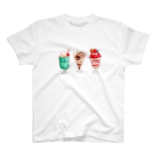クリームソーダ＆パフェ Regular Fit T-Shirt