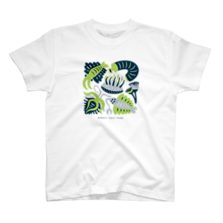 カンブリア紀の生き物たち（グリーン） Regular Fit T-Shirt