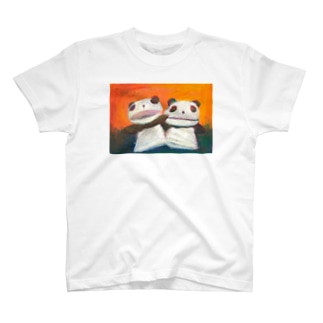 「二匹のパンダ」 Regular Fit T-Shirt