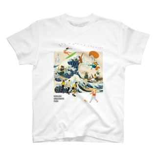 HOKUSAI GREATWAVE PARK Regular Fit T-Shirt