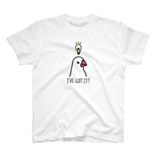 ひらめき文鳥 T-Shirt