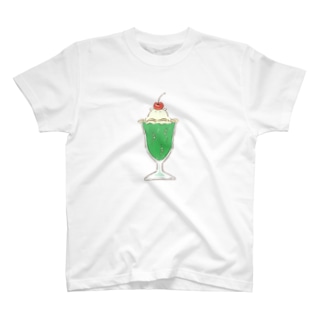 メロンクリームソーダコ Regular Fit T-Shirt
